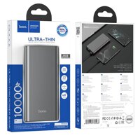 Pin sạc dự phòng Hoco J68 10000 mah Dành cho điện thoại iPhone iP Huawei Samsung Oppo Realme - Hàng chính hãng - Xám