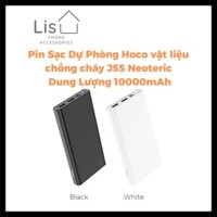 Pin Sạc Dự Phòng Hoco vật liệu chống cháy J55 Neoteric  Dung Lượng 10000mAh