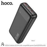 Pin Sạc Dự Phòng Hoco J201/J201A, Dung Lượng 10000mAh/20000mAh, Hỗ Trợ Sạc Nhanh 22.5W / PD QC3