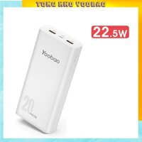 Pin sạc dự phòng Iphone mini đa năng Yoobao PD20W C20Q 20.000mAh công nghệ sạc nhanh 22,5W cho iphone,Huawei,Samsung...
