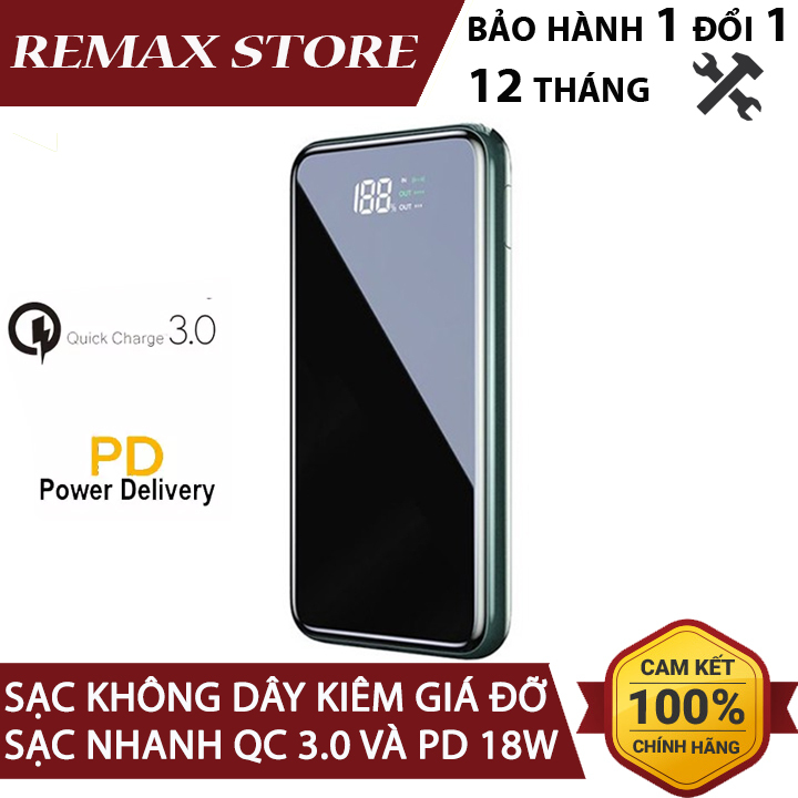 Pin sạc dự phòng không dây Remax RPP-2 10000mAh