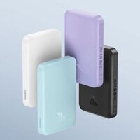 Pin Sạc Dự Phòng Không Dây Tích Hợp Nam Châm Baseus Magnetic Mini Air Wireless Fast Charge Power Bank 6000mAh 20W
