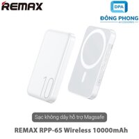Pin Sạc Dự Phòng Không Dây Remax RPP-65 10000mAh Chính Hãng