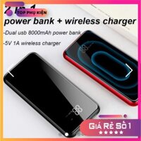 Pin sạc dự phòng kiêm sạc không dây Baseus cao cấp Baseus PPALL-EX01 8000mAh 2020