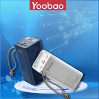 Pin sạc dự phòng laptop YOOBAO H5 50000 mAh sạc nhanh PD20W SCP22.5W kèm đèn pin siêu sáng, cho ipad máy tính bảng
