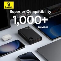 Pin Sạc Dự Phòng OS-Baseus Adaman Digital Display Fast Charge Power Bank 24000mAh 140W sạc cho Laptop-May tính bảng