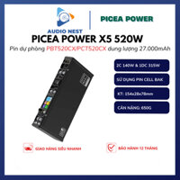 Pin Sạc Dự Phòng PICEA POWER X5 520W 27000mAh Cổng DC Max 315W - Bảo Hành 12 Tháng