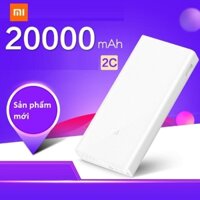 Pin sạc dự phòng, Pin dự phòng xiaomi 20000mAh (PLM-06-ZM)