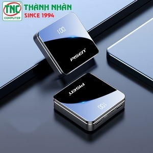 Pin sạc dự phòng Pisen Led Mirror D08LS 10.000 mAh