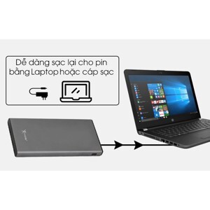 Pin sạc dự phòng Polymer 10.000 mAh Xmobile Atela 10