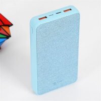 Pin sạc dự phòng Polymer 15.000mAh Type C PD QC3.0 Xmobile PowerBox P72D Xanh