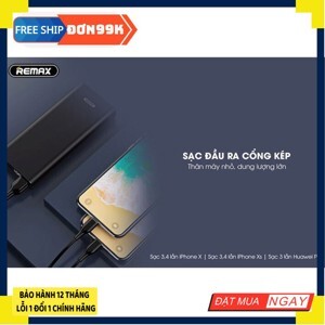 Pin sạc dự phòng Remax RPP-137 - 20000mAh