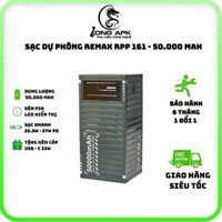 Pin sạc dự phòng REMAX RPP 161 - 50000 mah container sạc nhanh điện thoại 27w - 22.5w