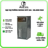 Pin sạc dự phòng REMAX RPP 161 - 50000 mah container sạc nhanh điện thoại 27w - 22.5w Sạc Pin