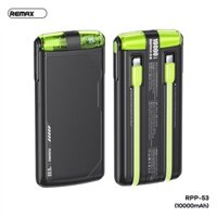 Pin sạc dự phòng REMAX RPP-53 10000mAh QC3.0+PD 22.5W(Đen) BH 12T