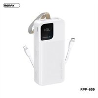 Pin sạc dự phòng REMAX RPP-659 30000mAh 2.4A(Trắng)