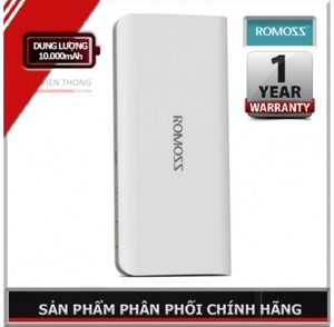 Pin sạc dự phòng Romoss sense 6 plus 20000mAh LCD