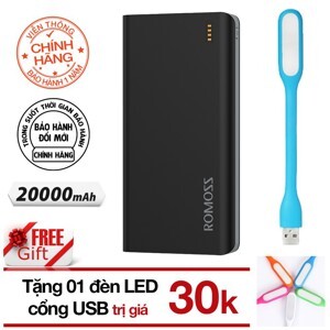 Pin sạc dự phòng Romoss Solit 20 - 20.000mAh