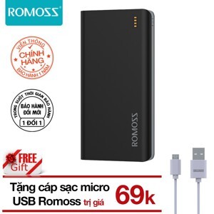 Pin sạc dự phòng Romoss Solit 20 - 20.000mAh