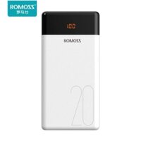 Pin Sạc Dự Phòng Romoss 20000Mah Có Đèn Led Báo Dung Lượng Pin