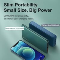 Pin Sạc Dự Phòng siêu mỏng Remax RPP 175 dung lượng 20000mah sạc nhanh đa năng 22.5W