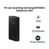 Pin sạc dự phòng siêu nhanh Samsung 20000mAh 25W EB P5300 - Hàng chính hãng