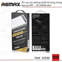 Pin Sạc Dự Phòng Thiết Kế Sang Trọng Remax RPL - 58 20000mAh