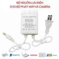 Pin sạc dự phòng wifi , Nguồn UPS 5V-12v dự phòng camera wifi 6-8h sau khi cúp điện hàng cao câp