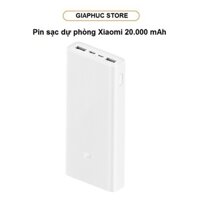 Pin sạc dự phòng Xiaomi 20.000 mAh 18W