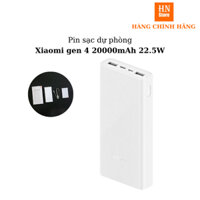 Pin sạc dự phòng Xiaomi 20000 mAh gen 4 22.5W model PB2022ZM - Shop  MI HN Store