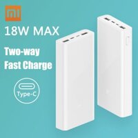 Pin sạc dự phòng Xiaomi Gen 3 30000mAh 18W - Pin dự phòng Xiaomi 20000 mAh 18W  - MiHouse