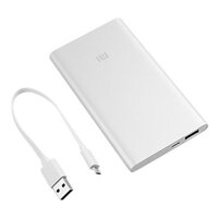 Pin Sạc Dự Phòng Xiaomi Mi NDY-02-AM Power Bank 5000mAh- Bạc