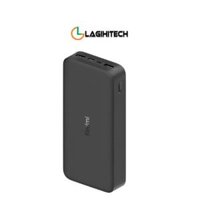 Pin Sạc Dự Phòng Xiaomi Redmi 10.000mAh  Redmi 18W Fast Charge 20000mAh - Màu Đen Bản Quốc Tế  Hàng Chính Hãng FPT - 20.000mAh