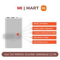 Pin sạc dự phòng Xiaomi 10000mAh 22.5W - PB100DZM