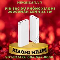 Pin sạc dự phòng Xiaomi 20000mAh gen 4 22.5W