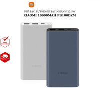 Pin sạc dự phòng Xiaomi 10000mAh Gen 3 PLM13ZM 18W/ gen 4 22.5W PB100DZM - Bảo hành 6 tháng