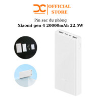 Pin Sạc Dự Phòng Xiaomi 20000mAh Gen 3 2019/ Gen 3 PLM18ZM/ Gen 4 PB2022ZM Bảo hành 3 tháng