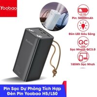 Pin sạc dự phòng Yoobao H5/L50 dung lượng 50000 mAh/sạc dự phòng 42000mAh Yoobao EN1 cổng ra 220V/Hoco J142 100000mAh