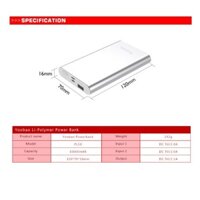 Pin sạc dự phòng Yoobao PL10 - 10000 mAh