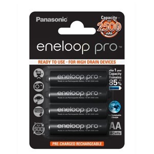 Pin sạc Eneloop 2550mAh AA/4