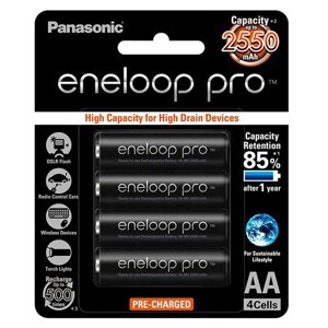 Pin sạc Eneloop 2550mAh AA/4