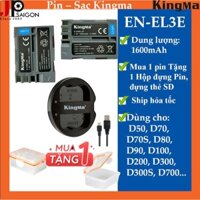 PIN SẠC KINGMA VER 1 THAY THẾ CHO MÁY ẢNH NIKON - EN-EL3E,EN-EL14,EN-EL12, EN-EL20