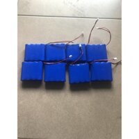 Pin sạc Lithium 3.7 V 8000 mAh có sẳn mạch sạc 4 cell