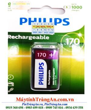 Pin Sạc Philips NiMH 9VB1A17 - 170mAh