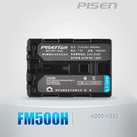 Pin sạc Pisen FM500H dùng cho máy ảnh Sony  Sony α200, α350, α300, α700, α900