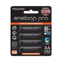 PIN sạc Pro AA 2550mAh BK-3HCCA/ 4BW (4 viên) Panasonic Eneloop