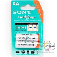 Pin sạc sony AA 4600 mAh bộ 2 viên