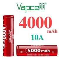 Pin sạc Vapcell N40 18650 4000mah 10A