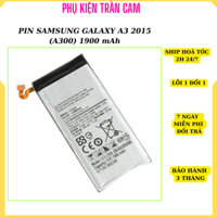 Pin samsung galaxy A300,  A3 2015, dung lượng chuẩn 1900 mAh, hàng nhập khẩu, bảo hành 3 tháng