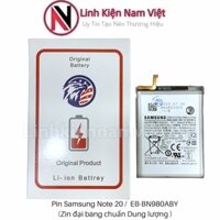 Pin samsung Note 20 (Zin đại bàng Dung lượng chuẩn 4500mAh ( EB-BN980ABY)